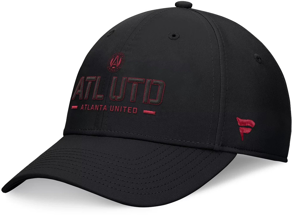 MLS Adult Atlanta United Fundamental Black Flexfit Hat