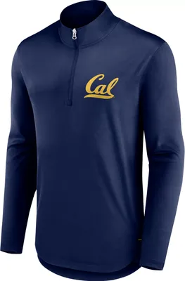 NCAA Men's Cal Golden Bears Blue Logo Quarter-Zip