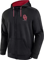 NCAA Men's Oklahoma Sooners Black Power Index Full-Zip Hoodie