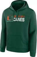 NCAA Men's Miami Hurricanes Green Pullover Hoodie