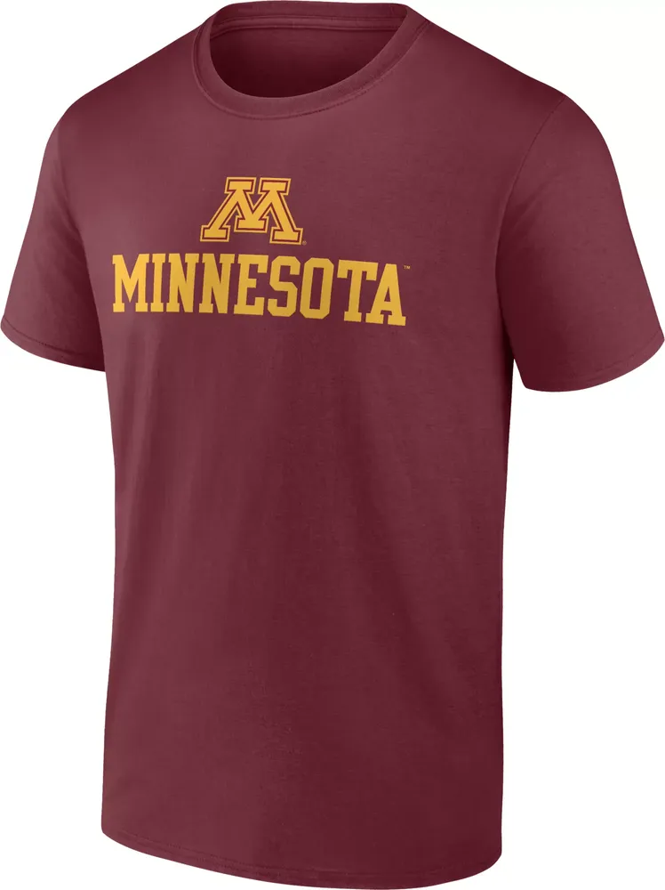 NCAA Men's Minnesota Golden Gophers Maroon Lockup T-Shirt