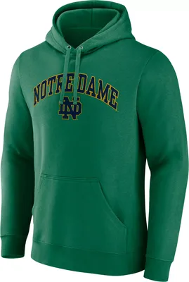 NCAA Men's Notre Dame Fighting Irish Green Pullover Hoodie