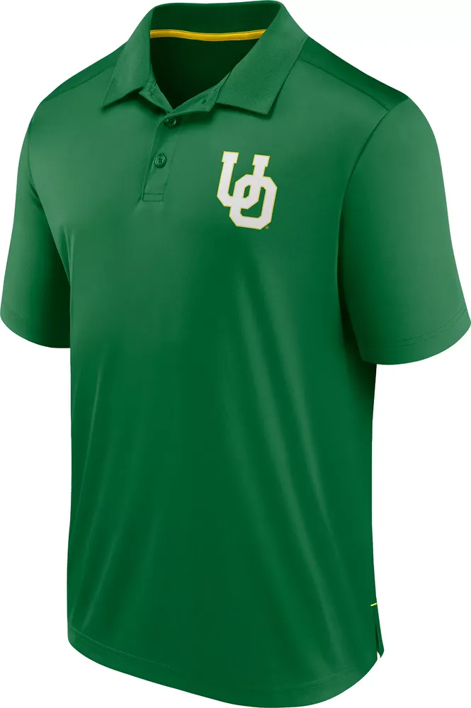 NCAA Men's Oregon Ducks Green Polo