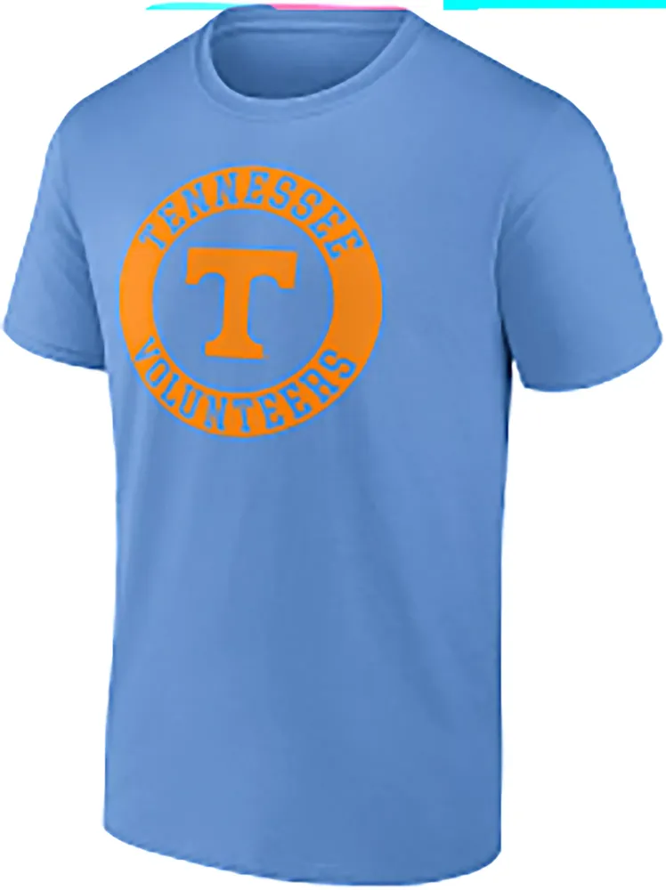 NCAA Men's Tennessee Volunteers Blue Circle Band Logo T-Shirt