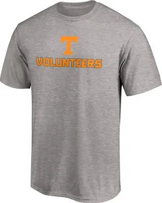 NCAA Men's Tennessee Volunteers Grey Lockup T-Shirt