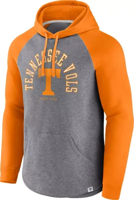 NCAA Men's Tennessee Volunteers Grey Raglan Pullover Hoodie