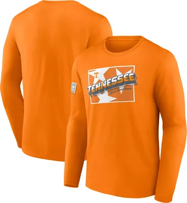 NCAA Adult Tennessee Volunteers Orange Official Fan Long Sleeve T-Shirt