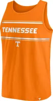 NCAA Men's Tennessee Volunteers Orange Stripe Block Tank Top