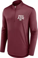 Nike Men's Texas A&M Aggies Maroon Logo Quarter-Zip