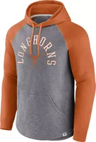 NCAA Men's Texas Longhorns Grey Raglan Pullover Hoodie