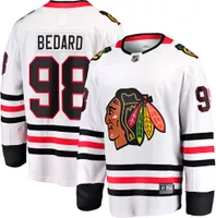 NHL Chicago Blackhawks Connor Bedard #98 Away Replica Jersey