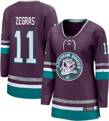 NHL Women's Anaheim Ducks Trevor Zegras #11 Alternate Replica Jersey