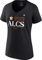 MLB Women's 2023 Division Series Champions Houston Astros Locker Room V-Neck T-Shirt