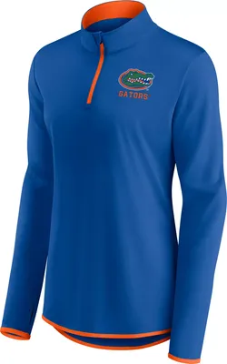 NCAA Women's Florida Gators Blue Lightweight Quarter-Zip