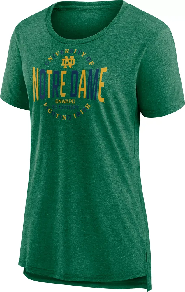 NCAA Women's Notre Dame Fighting Irish Green T-Shirt