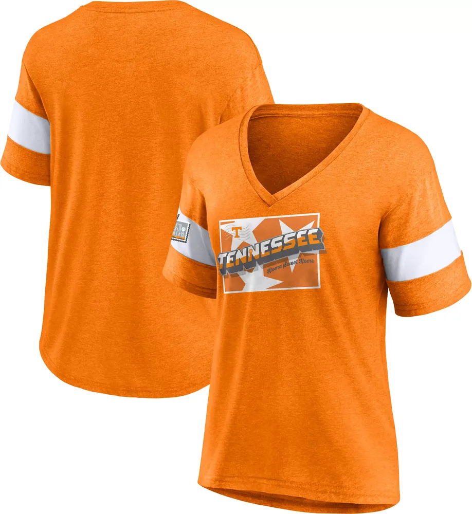 NCAA Women's Tennessee Volunteers Orange Official Fan Raglan T-Shirt