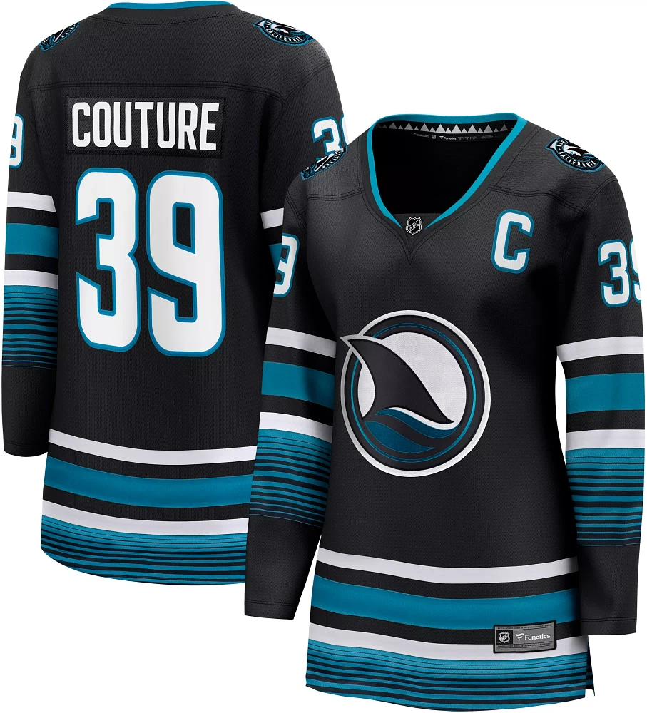 NHL Women's 2023-2024 San Jose Sharks Logan Couture #39 Alternate Replica Jersey