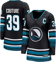 NHL Women's 2023-2024 San Jose Sharks Logan Couture #39 Alternate Replica Jersey