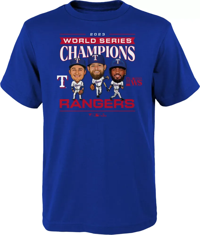 MLB Youth 2023 World Series Champions Texas Rangers Star T-Shirt