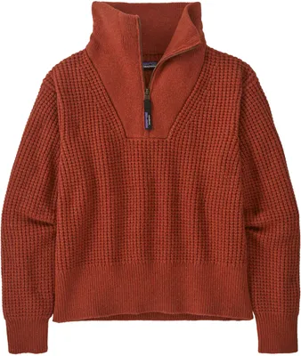 Patagonia Women's Recycled Wool-Blend 1/4-Zip Sweater