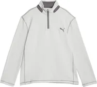 Puma Boys' Long Sleeve Lightweight Golf ¼ Zip