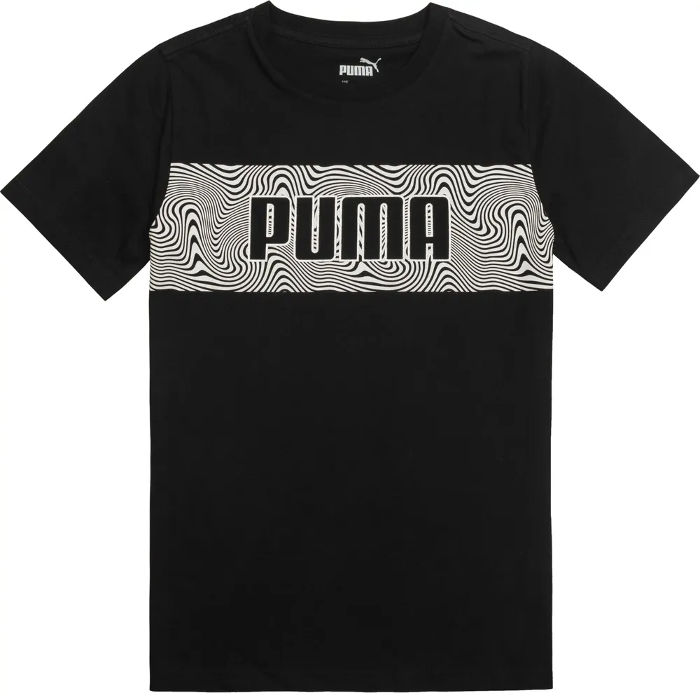 PUMA Boys' Power Pack Jersey Fashion T-Shirt