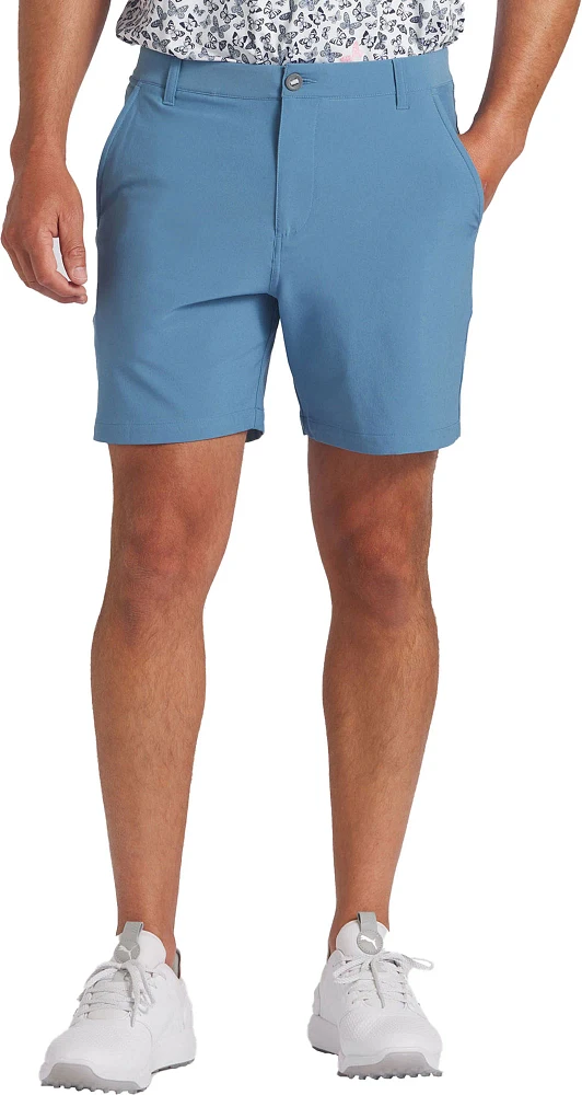 PUMA Men's 101 Solid 7” Golf Shorts