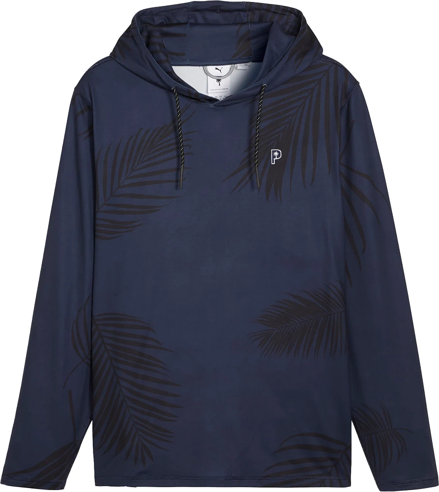 PUMA X PTC Men's Palm Tree Print Golf Hoodie