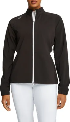 PUMA Women's Long Sleeve Full Zip Monterey Wind Golf Jacket