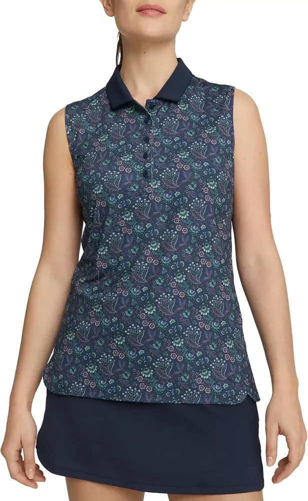 PUMA Women's Sleeveless X Liberty Golf Polo