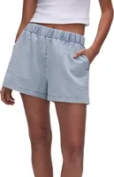 Good American Women's Denim Diamond Shorts