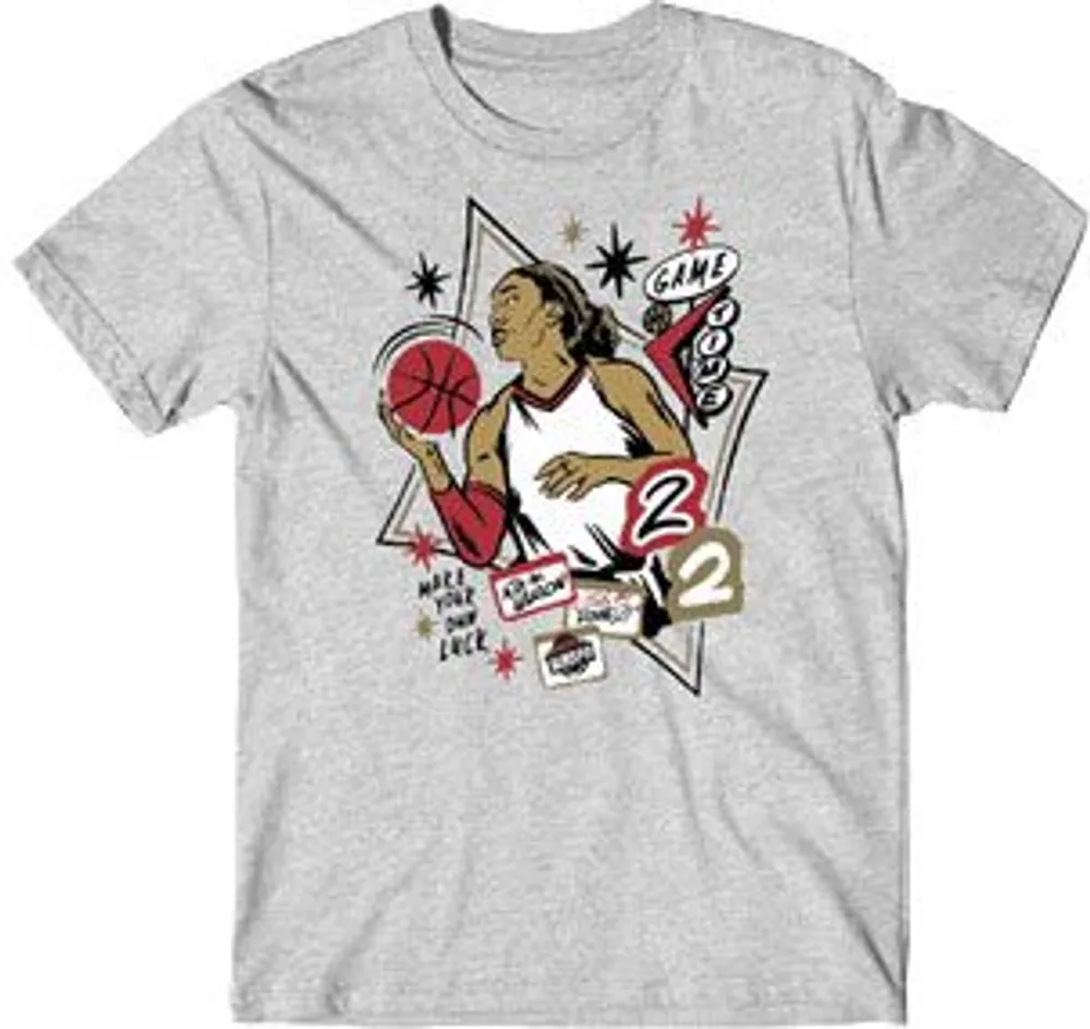 Round 21 Men's Las Vegas Aces A'Ja Wilson Playoff T-Shirt