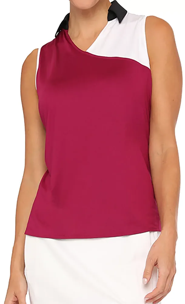 Belyn Key Women's Sleeveless Malibu Golf Polo