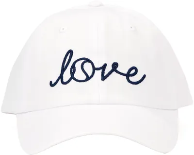 Ame and Lulu Adult Heads Up Love Stitched Baseball Hat