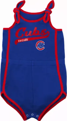 MLB Team Apparel Infant Chicago Cubs Blue Homerun Romper