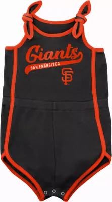 MLB Team Apparel Infant San Francisco Giants Black Homerun Romper