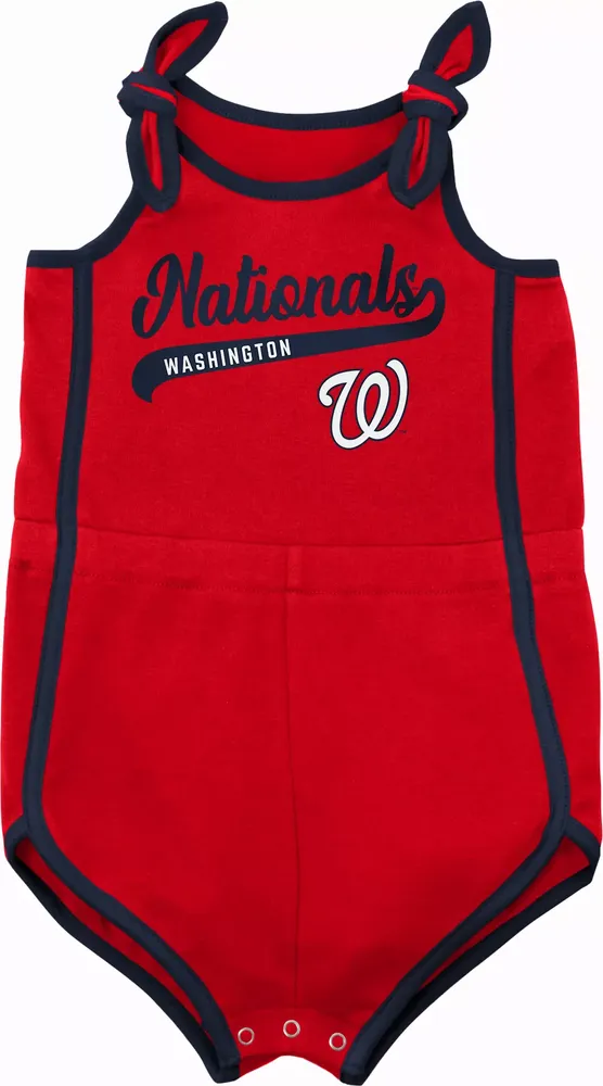 MLB Team Apparel Infant Washington Nationals Red Homerun Romper