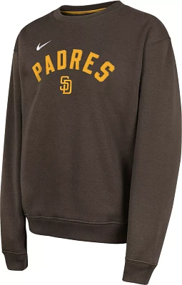MLB Team Apparel Youth San Diego Padres Brown Classic Sweatshirt