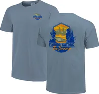 Image One Adult Florida Gators Blue Outdoor Scene T-Shirt