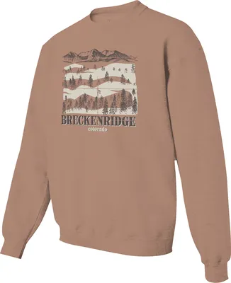 Image One Mens Breckenridge Crewneck Sweatshirt