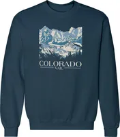 Image One Mens Vail Crewneck Sweatshirt