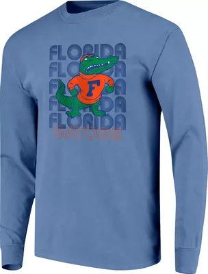 Image One Men's Florida Gators Blue Campus Pride Long Sleeve Shirt