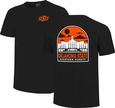 Image One Men's Oklahoma State Cowboys Black Campus Arch T-Shirt