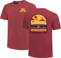 Image One Men's Minnesota Golden Gophers Maroon Campus Arch T-Shirt