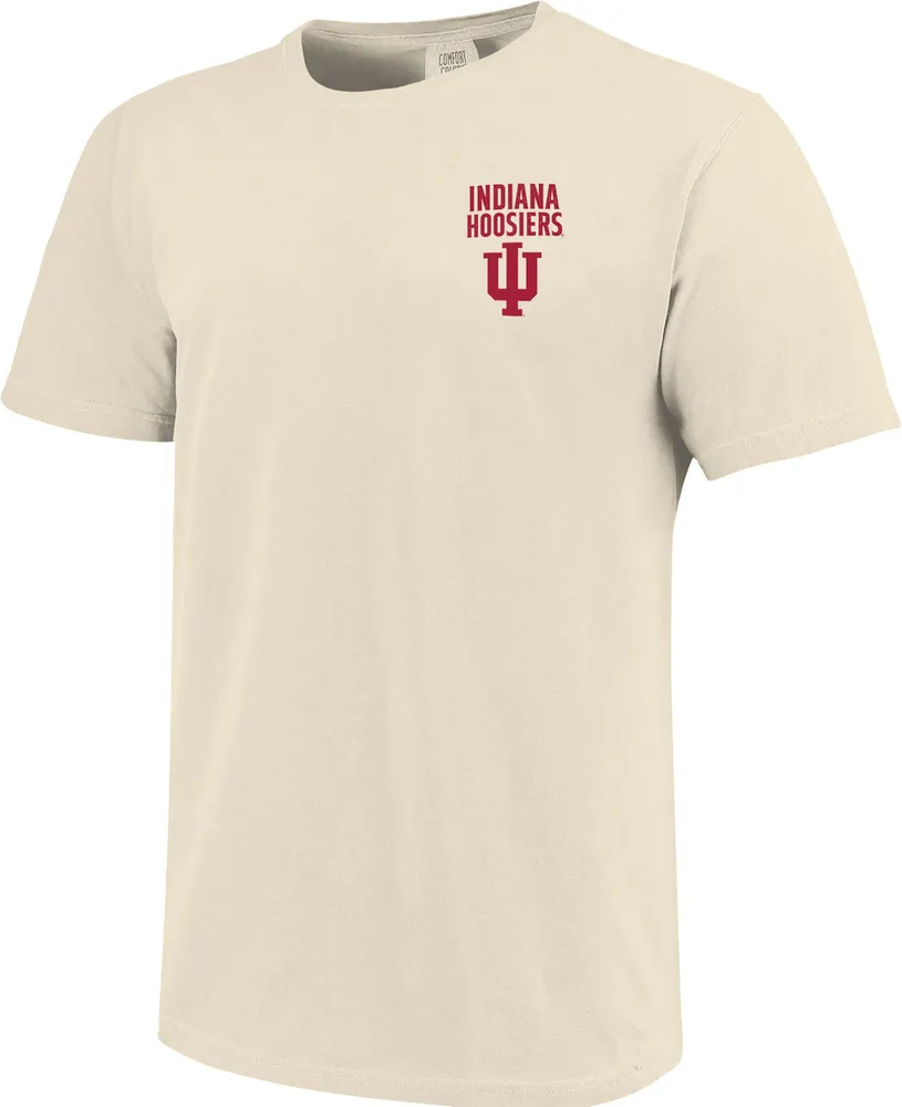 Image One Men's Indiana Hoosiers Crimson Campus Pride Long Sleeve Shirt