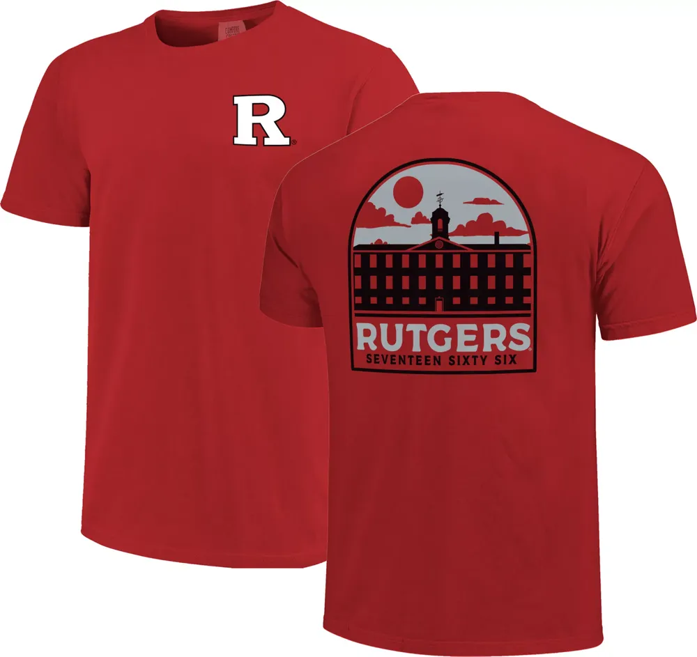 Image One Men's Rutgers Scarlet Knights Campus Arch T-Shirt