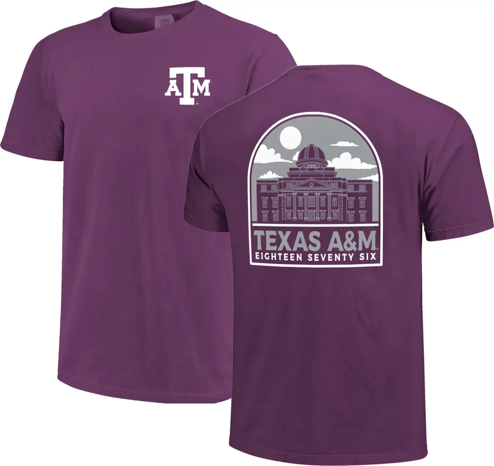 Image One Men's Texas A&M Aggies Maroon Campus Arch T-Shirt