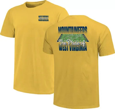 Image One Men's West Virginia Mountaineers Gold Pride of T-Shirt