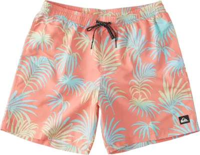 Quiksilver Men's D Faded Palm Volley 17" Boardshorts