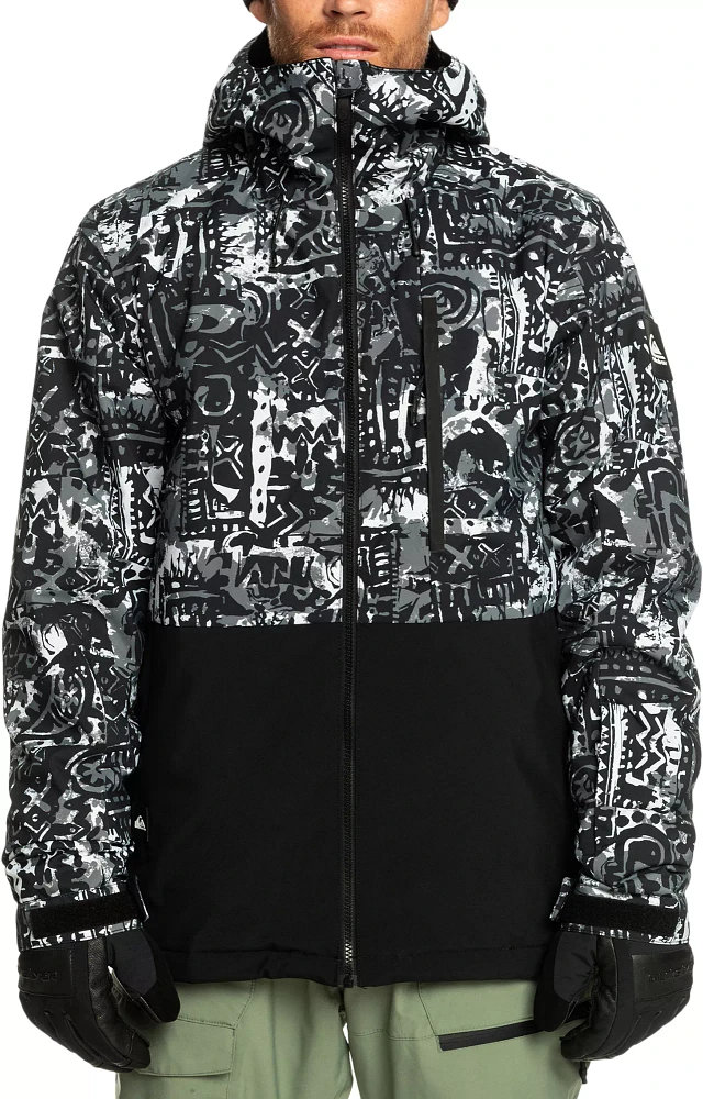 Quiksilver Men's Mission Printed Block Jacket